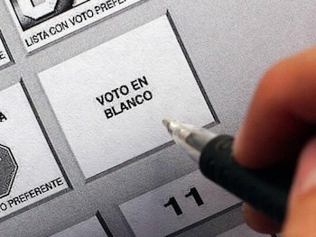 Voto en blanco