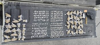 Decomisan fentanilo a unos metros