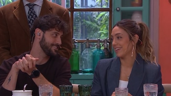 El particular gesto de Diego Leuco a Sofi Martínez que fue furor en redes: “¿Se olvidó que estaba en vivo?"