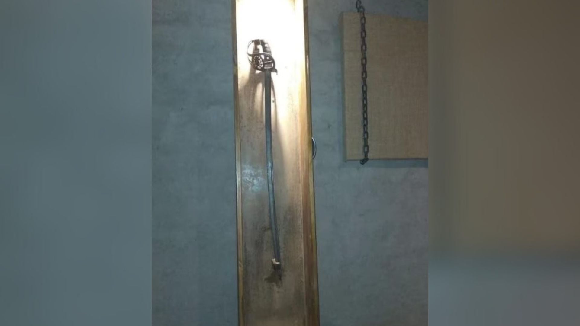 Recuperaron el sable tras una semana de intensa búsqueda