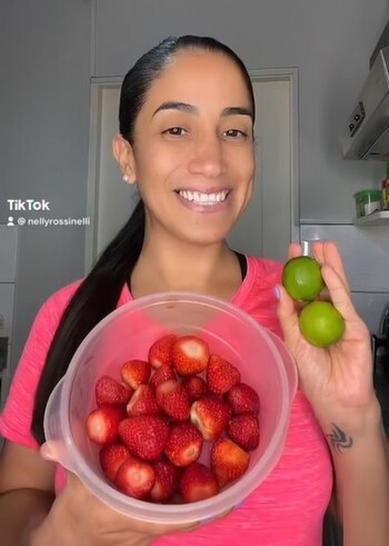 En TikTok, Nelly Rossinelli acumula