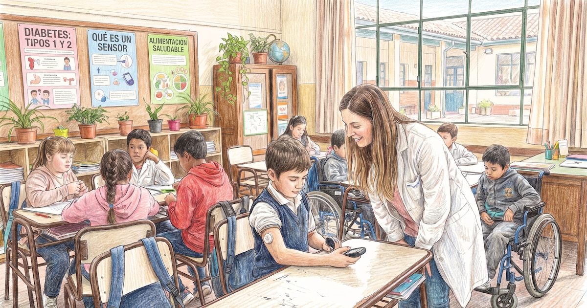 Capacitan a 4.300 alumnos y 2.900 docentes en diabetes tipo 1