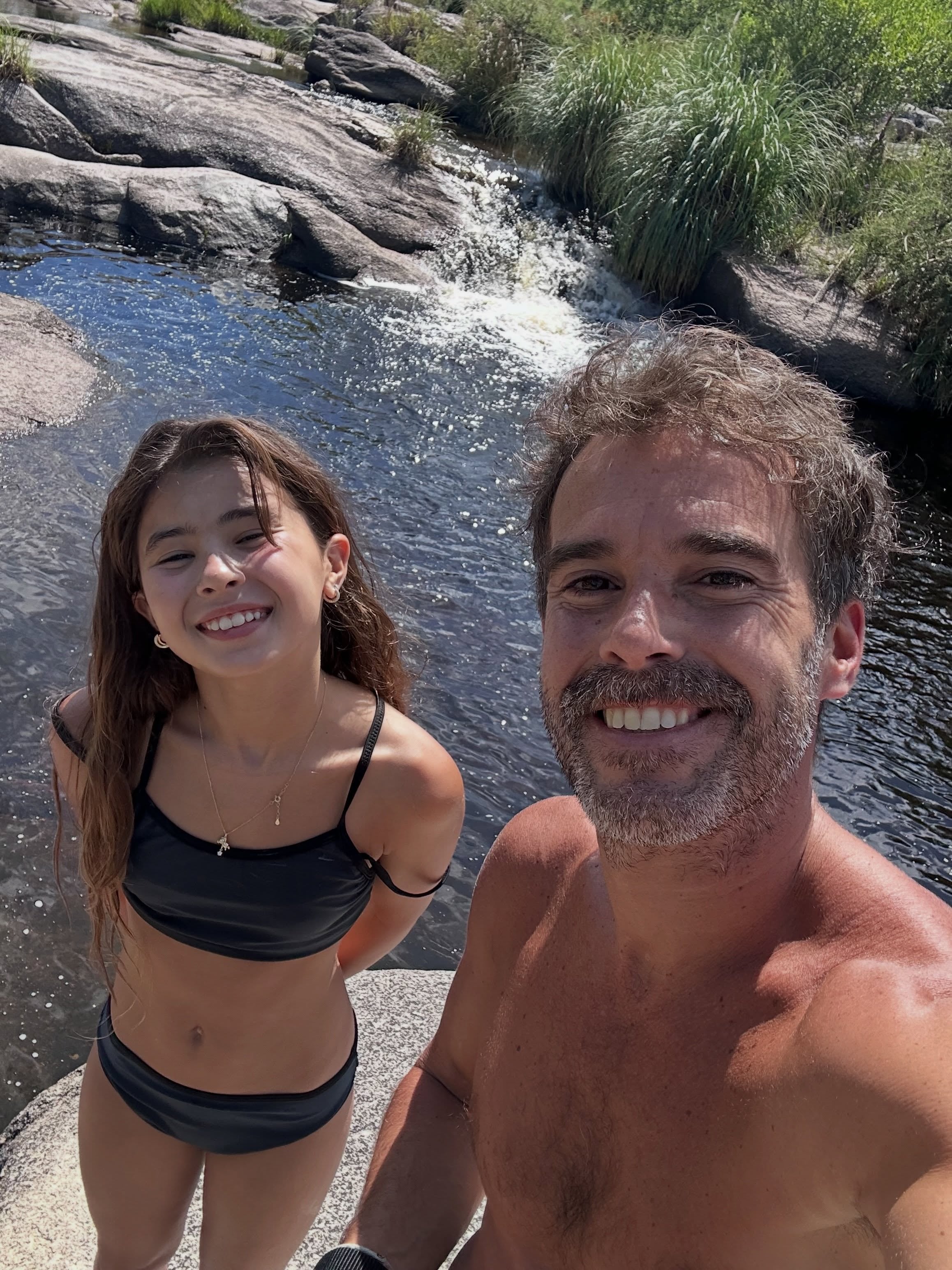 Nicolás y Rufina Cabré durante unas vacaciones en Córdoba