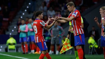 Sorloth-Julián Alvarez, ataque titular del