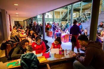 El rincón de recreación para