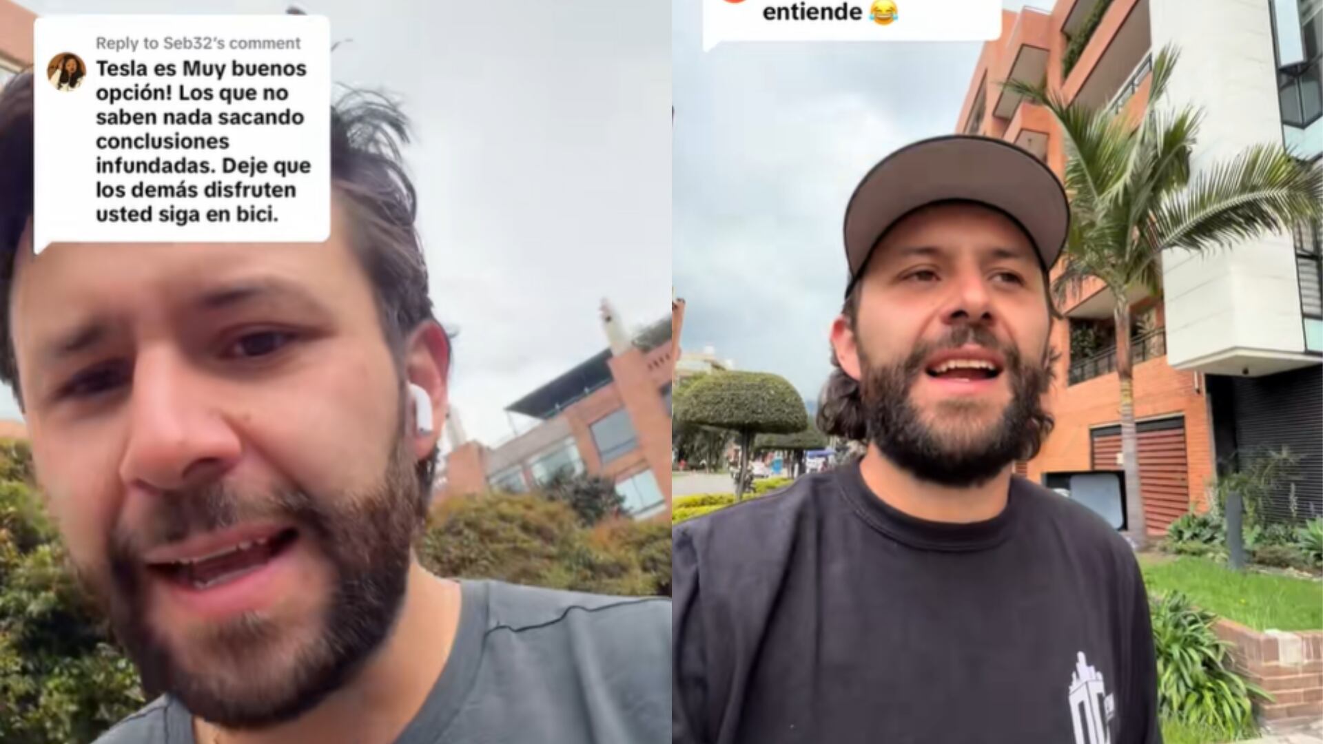 Este fue el último video que publicó Jean-Claude Bossard antes de ser asesinado durante un atraco en el norte de Bogotá: “Yo ando es a pie”