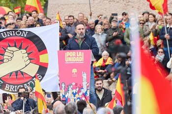 Santiago Abascal, líder de Vox,