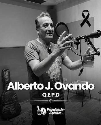 Alberto José Ovando se sumó a Los Fronterizos en 2023, cuando Miguel Mora reorganizó la histórica agrupación salteña