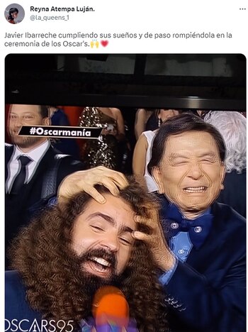 Una de las personas con