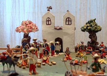 Dominga Herrera nasceu em 1911 em Ilobasco, Cabañas, e cresceu em uma família de artesãos ligados ao trabalho com o barro. (Foto cortesia do Museu de Arte Popular)