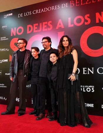 El cast de No dejes a los niños solos (Ig/juanpablo_velasco)