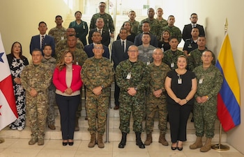 Autoridades de Panamá y Colombia coordinan acciones frente a amenazas en la frontera común. Tomada de Senafron