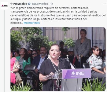 Guadalupe Taddei indicó que se