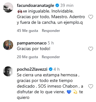 Ezequiel “Pocho” Lavezzi despidió a su excompañero de la Selección: “Sos inmenso chabón, a disfrutar de lo que viene”