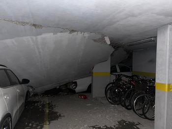 Derrumbe en Parque Patricios