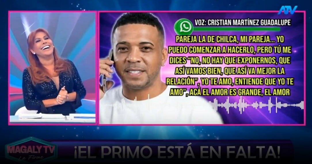 “Ayrton nace porque nace”: los audios que contradicen la defensa de ‘Cri Cri’. Captura: Magaly TV La Firme.