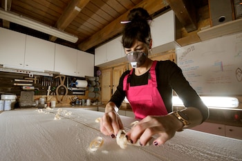 La segoviana Marieta San Román,