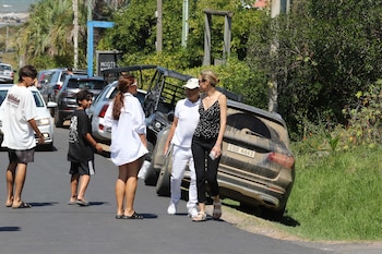 El empresario y su esposa