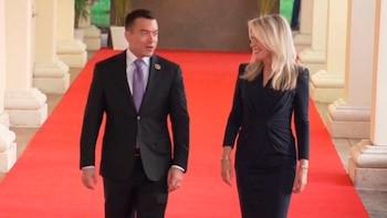 Daniel Noboa, presidente de Ecuador