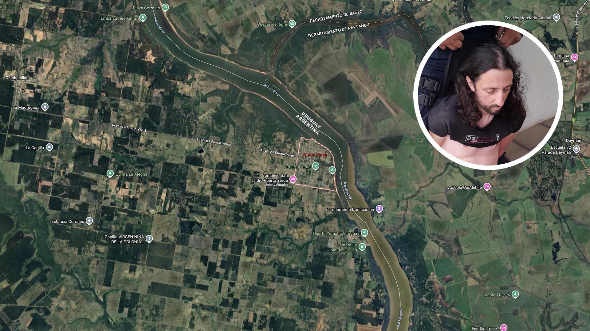 Pablo Laurta entró al país por un paso clandestino