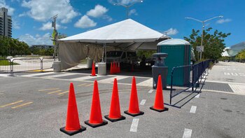 Las carpas para los hisopados