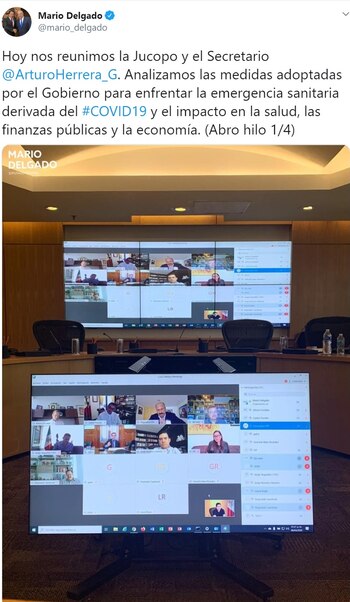 (Foto: Twitter/ @mario_delgado)