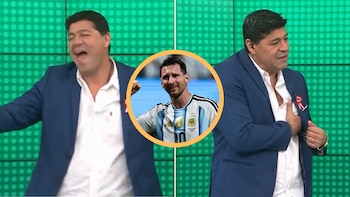 ‘Checho’ Ibarra protagonizó sorpresivo baile tras agónica clasificación de Argentina con Lionel Messi: “Ahora tengo que ir al cardiólogo”