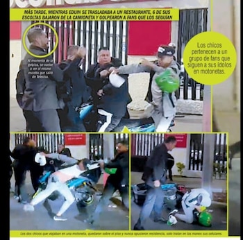 Los escoltas de Eduin Caz