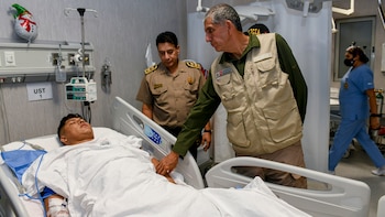 Los dos policías heridos fueron