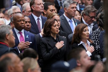 La vicepresidenta Kamala Harris (Reuters)