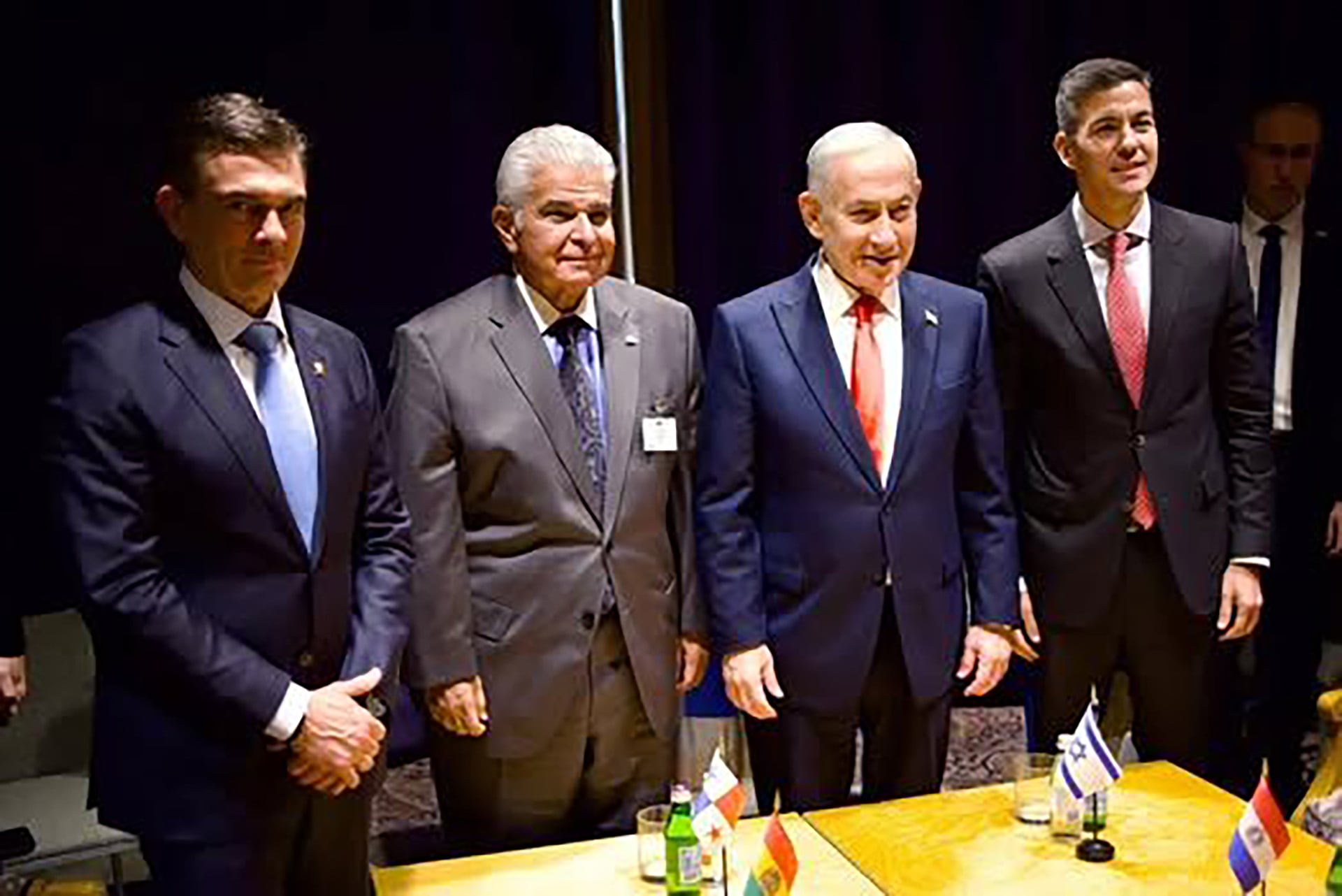 El primer ministro de Israel, Benjamín Netanyahu, dialogó con los presidentes de Bolivia, Panamá y Paraguay sobre una alianza estratégica entre su país y América Latina.