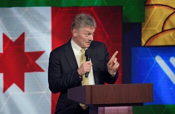 19/12/2019 El portavoz de la Presidencia de Rusia, Dimitri Peskov, en una comparecencia ante la prensa en Moscú
POLITICA INTERNACIONAL
Dmitry Azarov
