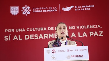 Claudia Sheinbaum installed a disarmament