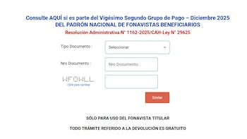 Fonavi: Link de la Lista