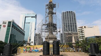 Restauración del Ángel de la