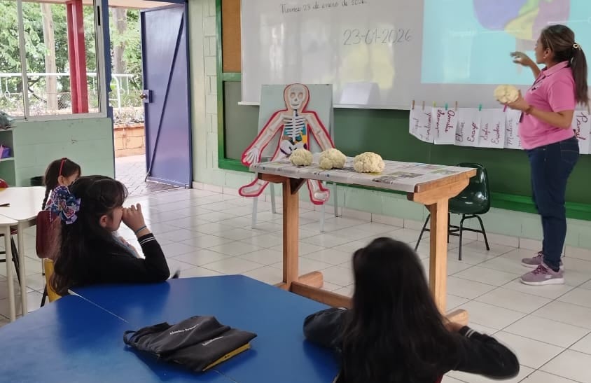 Estudiantes de colegio privado reciben sus clases con normalidad./(Redes Colegio García Flamenco)