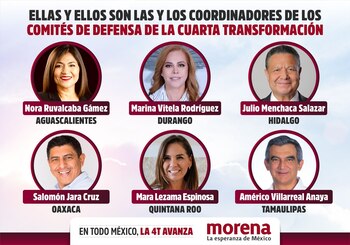 Los candidatos de Morena han