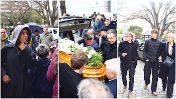 Profundo dolor en el último adiós a Piero: familiares y amigos lo despidieron en el Cementerio de la Recoleta