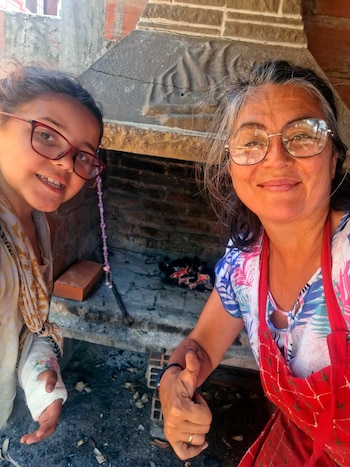 Ángeles un día le planteó