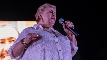 La cantante Paquita la del