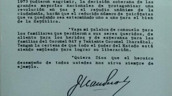 La carta de Juan Domingo