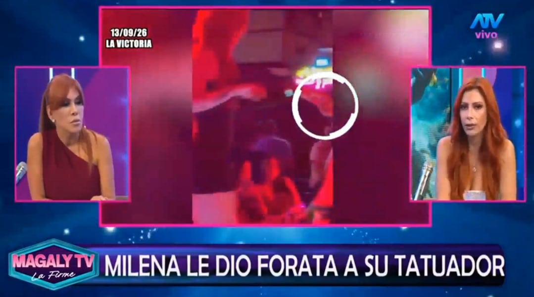 Milena Zárate confiesa que volvió a sufrir ataques de pánico tras su ruptura con Kalicho. Captura: Magaly Tv La Firme.