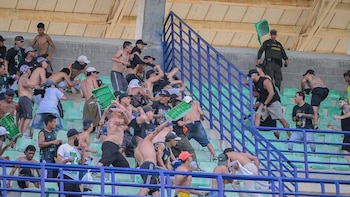 Atlético Nacional y Jaguares fueron sancionados por los disturbios durante el partido en Montería entre barras del equipo verdolaga