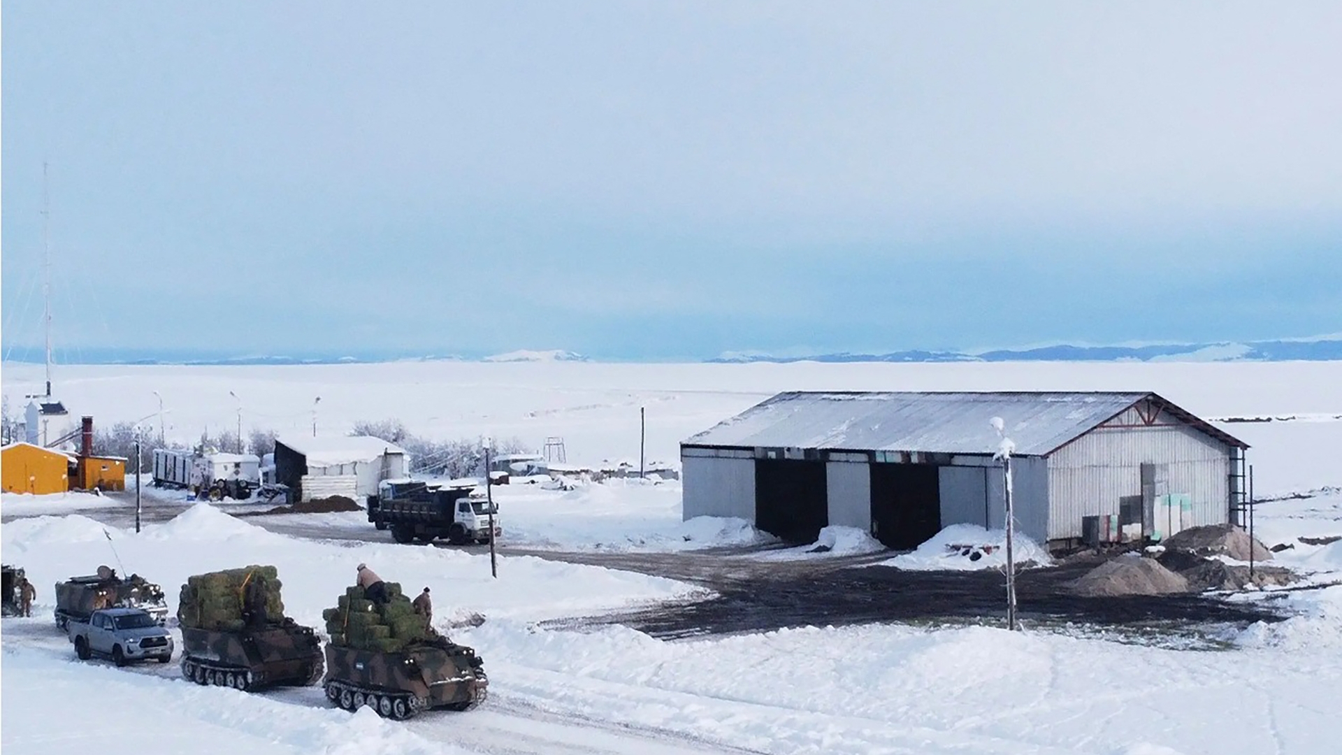 TEMPORAL SANTA CRUZ EJERCITO ARGENTINO