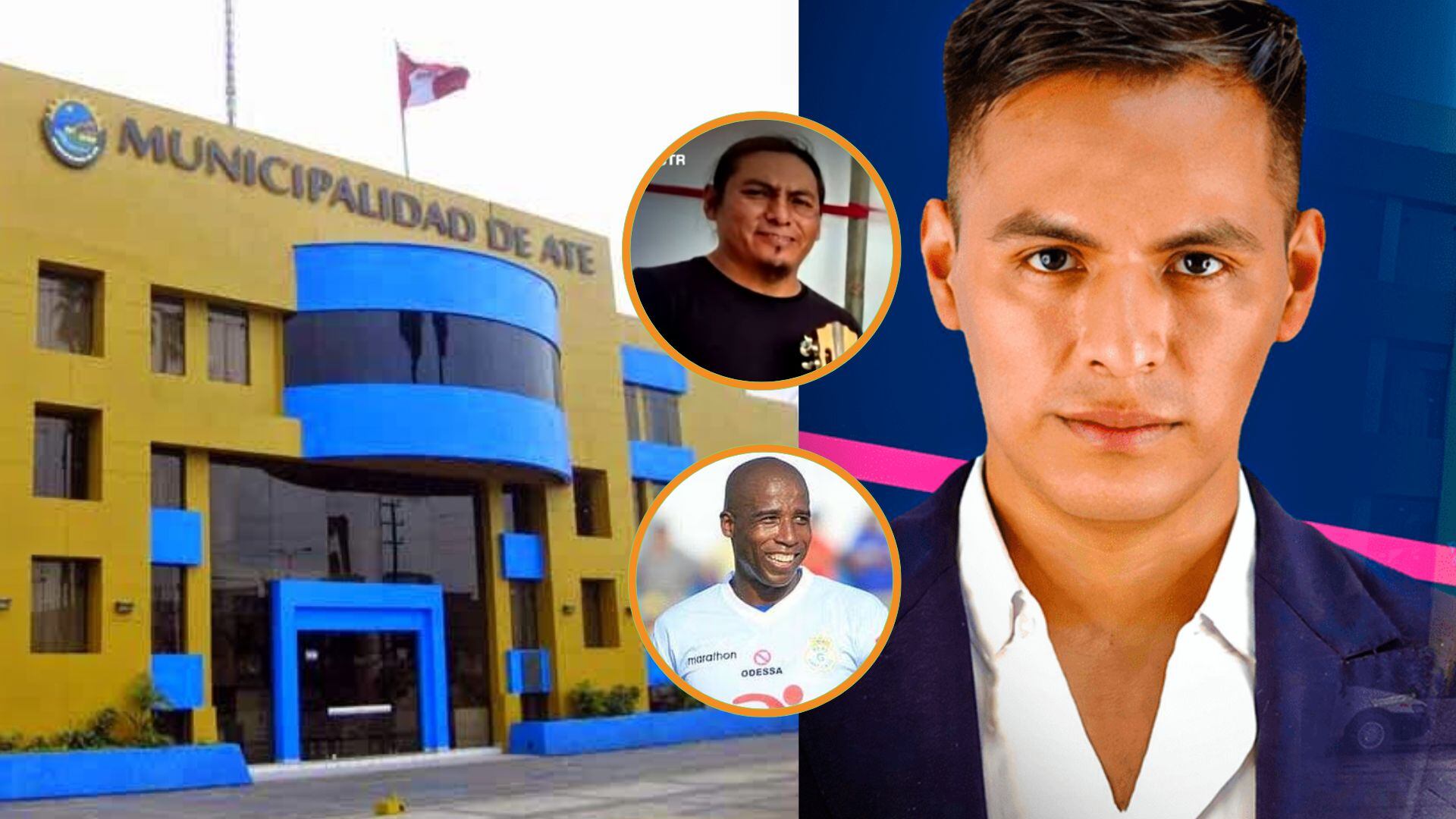 Cuto Guadalupe figura en lista de trabajadores fantasmas en la municipalidad de Ate | Foto composición: Infobae Perú