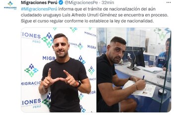 Migraciones Perú confirmó proceso de