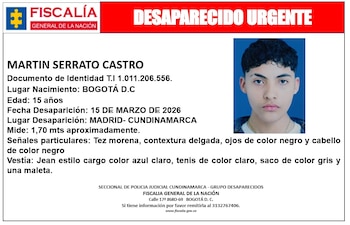 El menor de 15 años