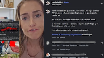 Usuaria de Instagram dio a conocer que Meta AI empezó a hacerle preguntas sobre sus hijos.