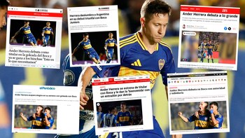 Ander Herrera debutó en Boca
