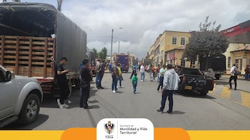 Congestión en el centro de